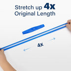 LotFancy Large Rubber Bands, Heavy Duty Blue Long Rubber Bands - Image 3