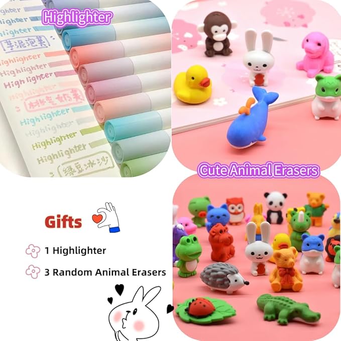 Large Capacity Kawaii Purple Pencil Case - Image 6
