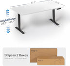VIVO Large Electric 83 x 30 in Standing Desk, Memory Height Adjustment - Image 3