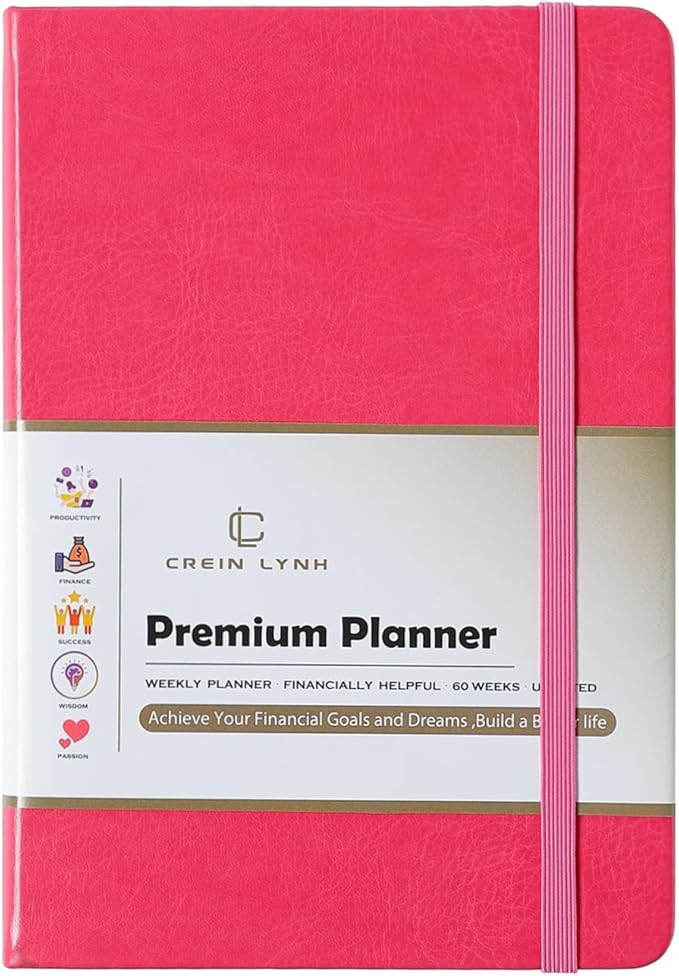 Crein Lynh 2025-2027 Premium Planner, Weekly & Monthly Calendar Planner by Unknown