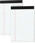 Legal Pads 8.5 x 11 White Note Pads 2 Pack by notepads