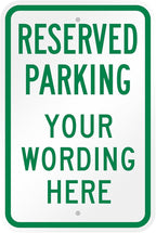 SmartSign Custom Reserved Parking Sign by SmartSign
