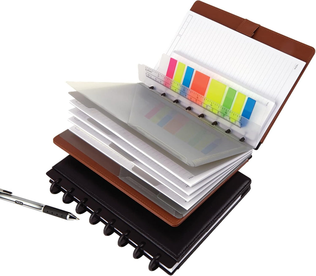 TUL Custom Note-Taking System Discbound Refill Pages, 8.5" x 11" Narrow Ruled, Letter Size, 100 Pages (50 Sheets), White