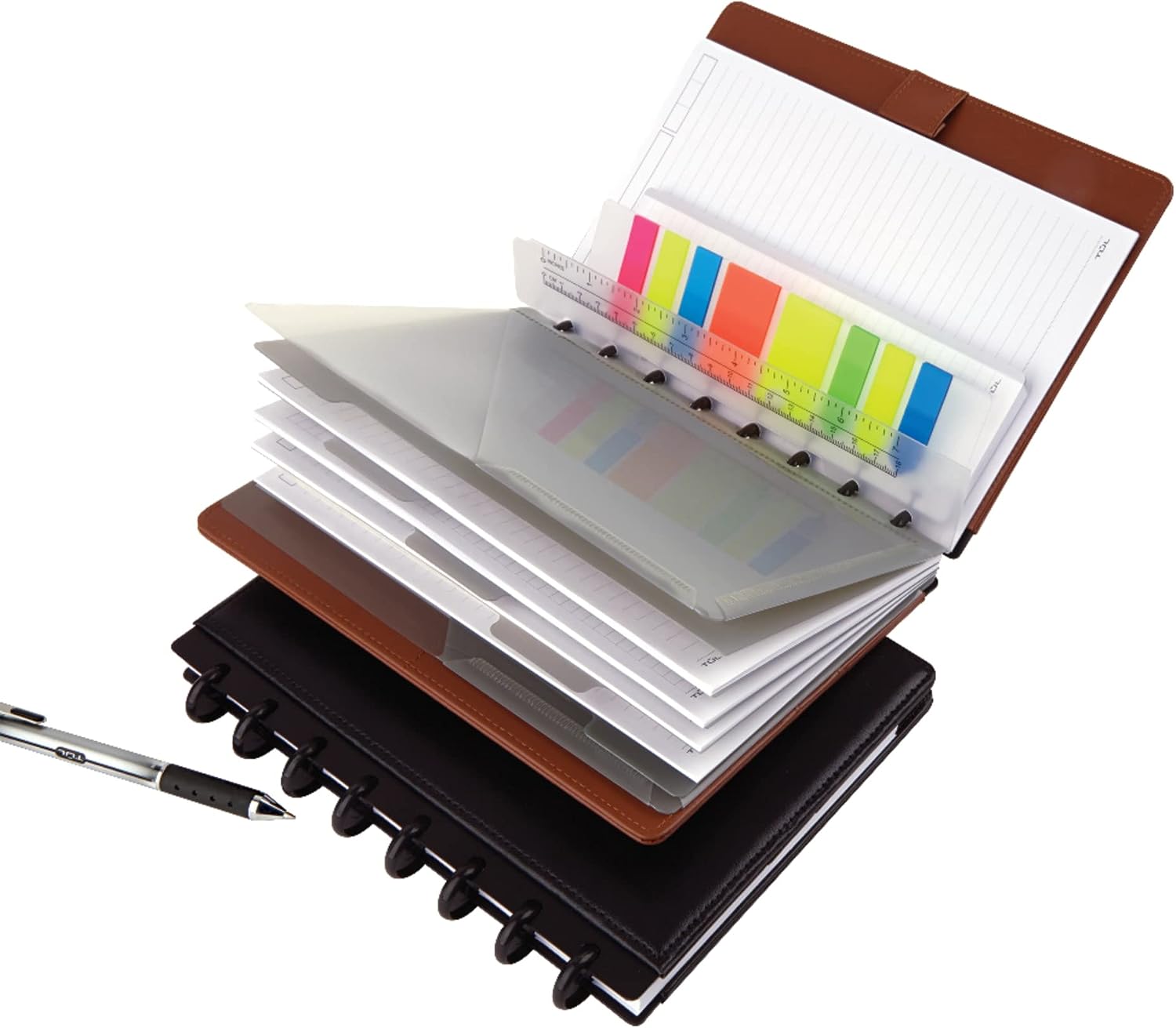 TUL Custom Note-Taking System Discbound Refill Pages, 8.5" x 11" Narrow Ruled, Letter Size, 100 Pages (50 Sheets), White