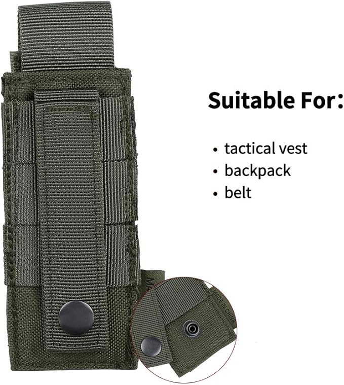 EXCELLENT ELITE SPANKER Molle Single/Double Pistol Mag Pouch Tactical Magazine - Image 5