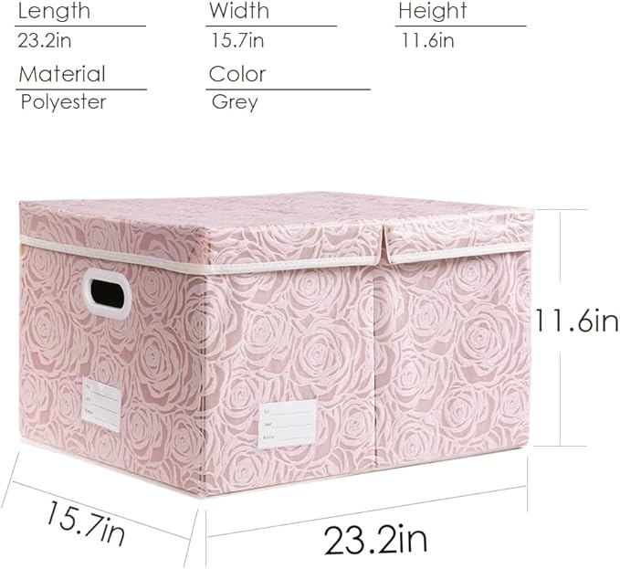 PRANDOM Jumbo Collapsible Storage Boxes - Image 4