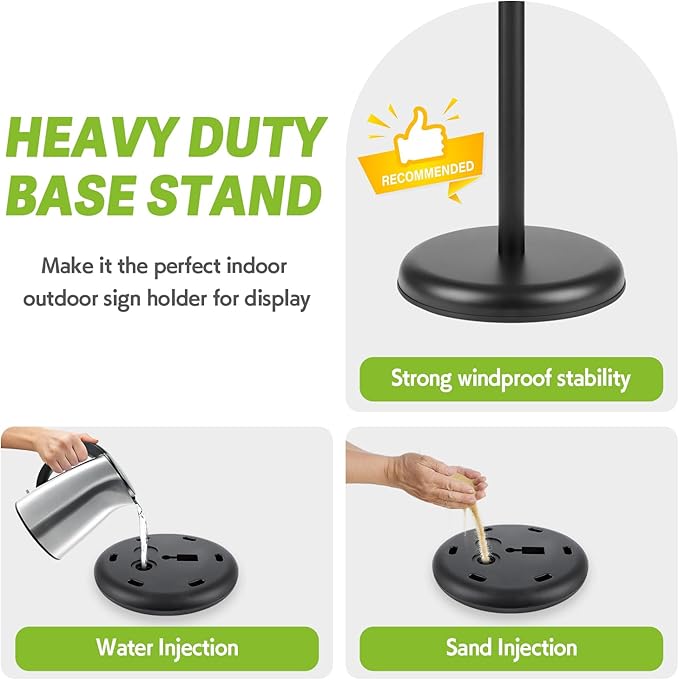 RedChili Floor Standing Sign Holder Stand - Image 7