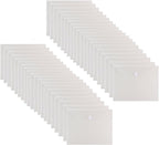 11 x 14 Large Clear Plastic Envelopes Document File Storage Holder 40 Pack Hook by YESSART