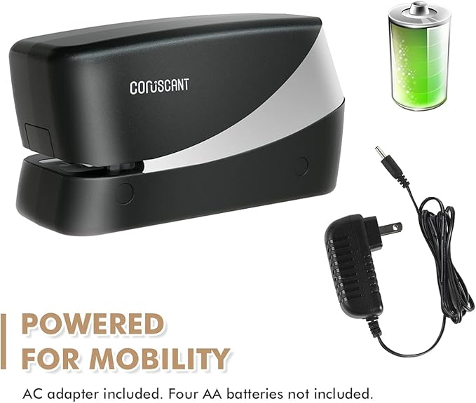 Coruscant Electric Stapler, Heavy Duty Desktop Stapler, Includes 2000 Staples - Image 6