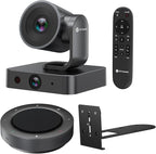 4K Conference Room Camera System, AI Auto-Tracking PTZ Camera 15x Zoom by ACTIONSGLOBALUSINC