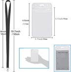 YOUOWO 5 Pack 5Colours Lanyards - Image 3