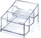 Clear Acrylic Business Card Holder, 3 Tier Premium Acrylic Clear Business Card by MESCHETT