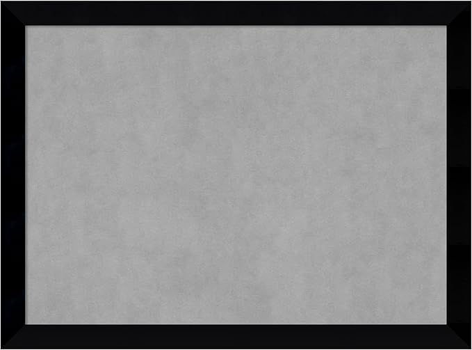 Amanti Art Black Framed Magnetic Board 23x31 Medium Vision Board by AmantiArt