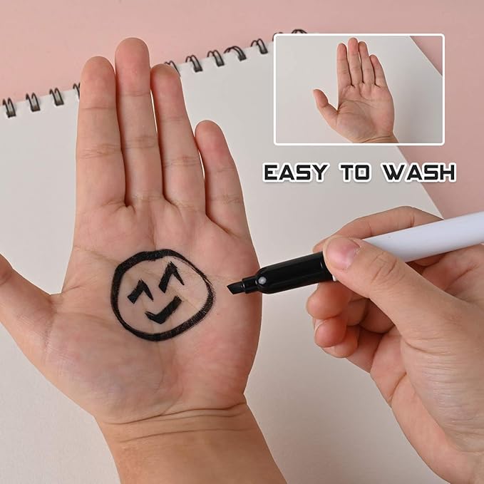 Dabo&Shobo Dry Erase Markers, （80 Count, Chisel Tip）-White Board Markers/Pens - Image 7