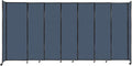 Versare Straightwall Sliding Portable Wall Partition | Freestanding Office by VERSARE