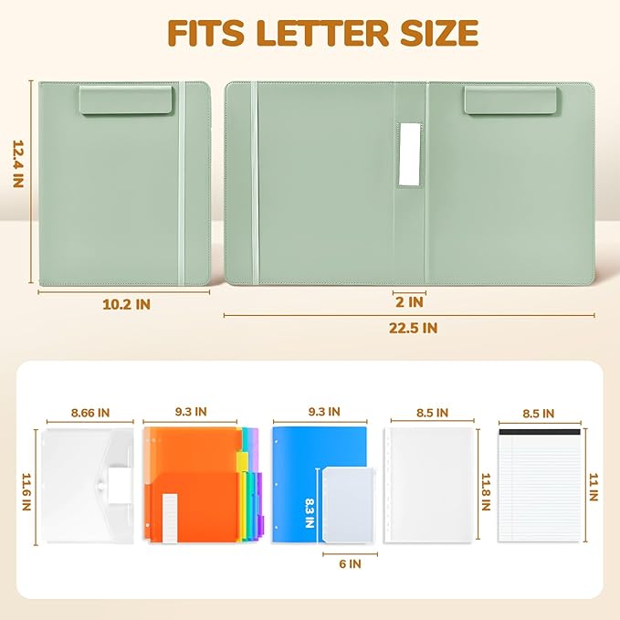JoyCat 3 Ring Binder Clipboard - Image 2