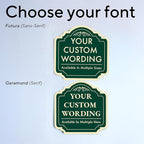 Custom Decorative Outdoor Metal Sign - Image 9