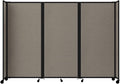 Versare Room Divider 360 Portable Wall Partition | Folding Panels | Large by VERSARE