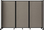 Versare Room Divider 360 Portable Wall Partition | Folding Panels | Large by VERSARE