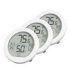 Digital Hygrometer 3 Pack Room Thermometer and Humidity Gauge LCD Hygrometer by SECRUI