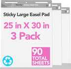 Nortix Flip Chart Paper, Sticky Easel Pads, Chart Paper