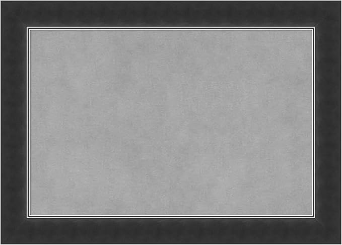 Amanti Art Black Framed Magnetic Board 15x21 Small Vision Board by AmantiArt