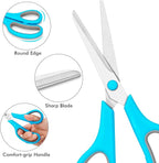 30 Pack Scissors Bulk, 8 Inch Sharp Scissors All Purpose - Image 4