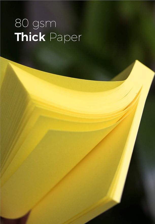 Infiniko Sticky Notes 3x3 Inch, 1200 Sheets, 6 Bright Color Sticky Pads - Image 5