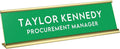 Custom Engraved Desk Plate | Personalized by 904Custom