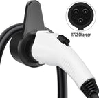 J&D EV Charger Holder for SAE J1772 Charger, EV Type 1 Plug Holder Wall Mount - Image 2