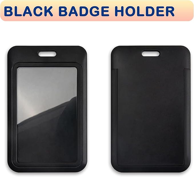 Custom Badge Holder ID Card Hold Case, Personalized Retractable Badges Holders - Image 5