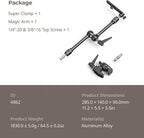SMALLRIG Friction Magic Arm Camera Mount - Image 7