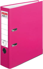 Herlitz 5480306 Lever Arch File A4 8 cm Pink