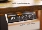 Claiks Standing Desk with Drawers, 48 x 24 Inches Electric Standing Desk - Image 6