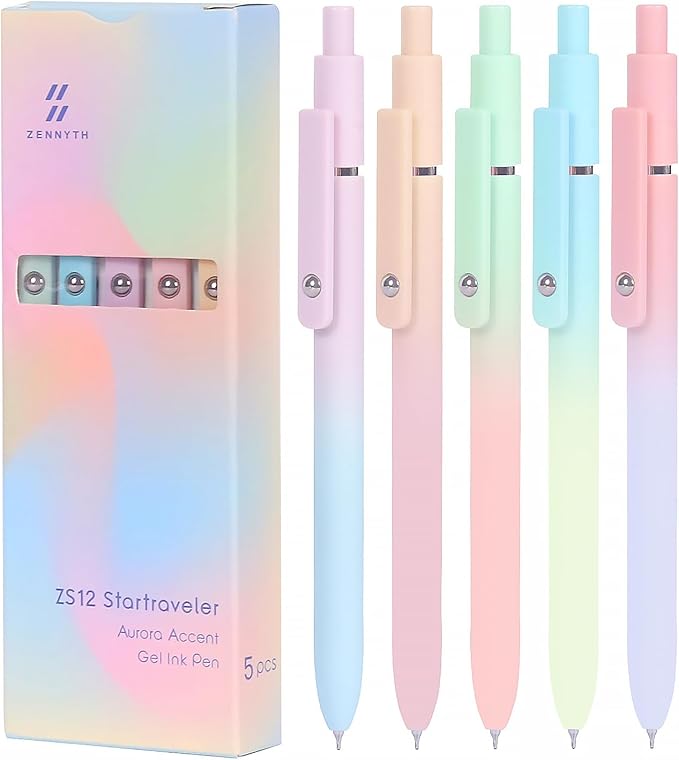FIOVER Gel Pens, Aesthetic Ballpoint by FIOVER