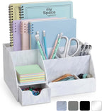 My Space Organizers Marble Desk Organizer by MySpaceOrganizers