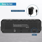 Peakeep Large Display Digital Alarm Clock - Image 7