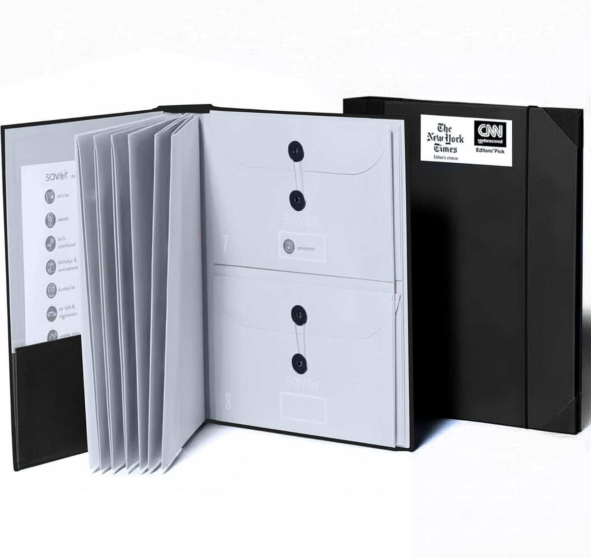 Savor | The Folio™ Document Organizer 2025 Edition | Premium Life Binder