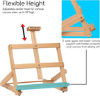 MEEDEN Heavy-Duty H-Frame Tabletop Easel: Adjustable Studio Desktop Easel - Image 4