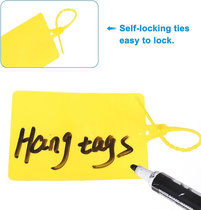 MECCANIXITY Plastic Seals Shipping Tags, - Image 4