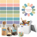 STARLIBOO Removable Freezer Labels, 1x2 Inch Color Coding Removable Label by STARLIBOO