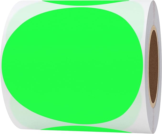 Hybsk Round Color Coding Circle Dots Labels Warehouse Inventory Organizer by HYBSK