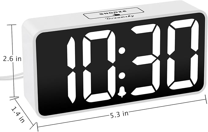 DreamSky Small Digital Alarm Clock - Image 7