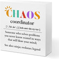 Chaos Coordinator Wood Box Sign, Chaos Coordinator Gifts, Thank You Gifts by Unknown