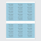 Dotty about Paper Personalized Sky Blue Colorblock - Image 3