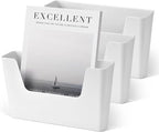 YOHOM No Drilling File Holder Wall Mails Magazines Organizer Adhesive Door Mount by Yohom