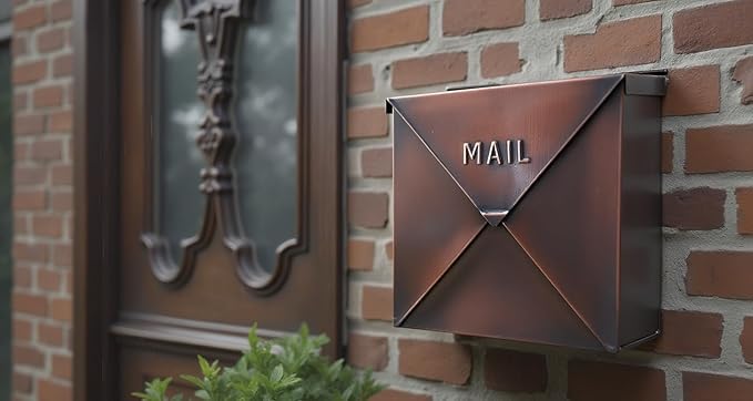 NACH Mailboxes for Outside Wall Mount, Waterproof Mailboxes for Outside - Image 8