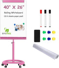 TSJ OFFICE Rolling Whiteboard Standing by TSJOFFICE