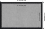 Amanti Art Black Framed Magnetic Board 22x34 Large Vision Board - Image 2