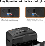 Bonsaii 12-Sheet P-4 Micro-Cut Shredder, 55-Min Continuous Use, Shreds Paper - Image 5